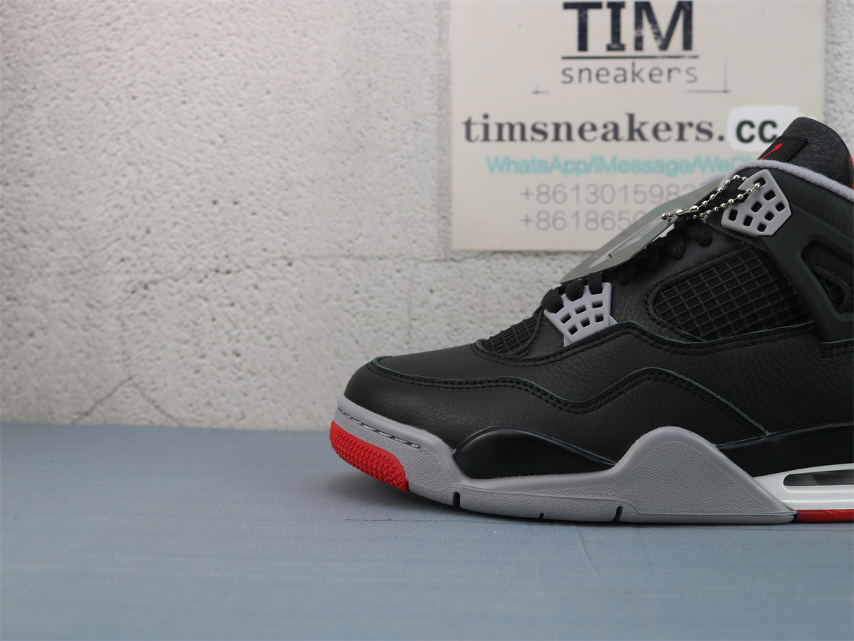 GX Batch Air Jordan 4 Retro Bred Reimagined FV5029-006